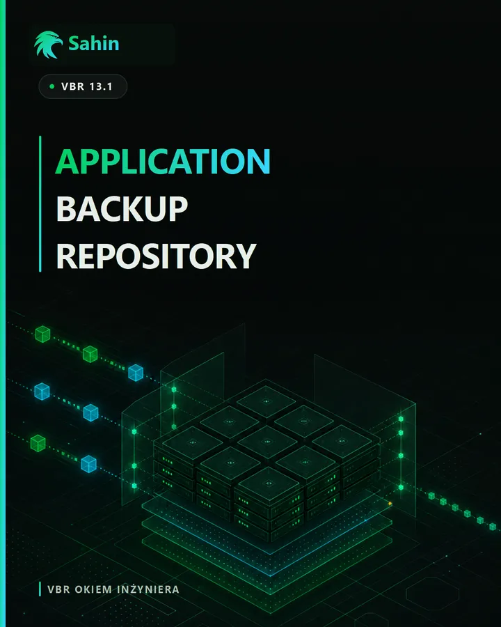 Application Backup Repository i chronione dane aplikacyjne na NFS